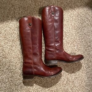 Frye "Melissa" Button Boots - size 9